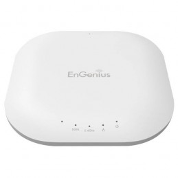 ENGENIUSManaged AP Indoor Dual Band 11n 300+300Mbps 2T2R GbE PoE.at/af 4*5dBi ia (Access Point, Power Adapter (12V/1A), T-rai...