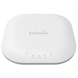 ENGENIUSManaged AP Indoor Dual Band 11ac 300+867Mbps 2T2R GbE PoE.at 4*5dBi ia (Access Point, Power Adapter (12V/2A), T-rail ...