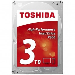 TOSHIBAHDD desktop Toshiba P300 (3.5" 3TB, 7200RPM, 64MB, NCQ, AF, SATAIII), bulk