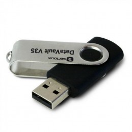 USB Memory Stick USB 16GB SRX DATAVAULT V35 BLACK USB 2.0 SERIOUX