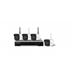 HIKVISIONKIT 4CAMERE BULLET+1NVR+1HDD WIFI 4MP