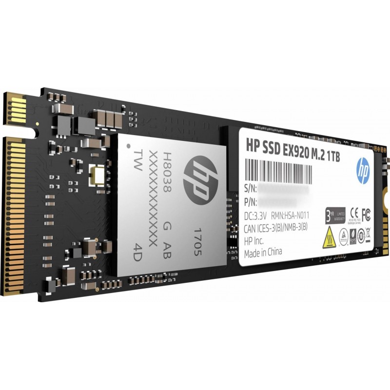 Hard Disk SSD HP SSD 1TB M.2 2280 PCIE EX920 HP