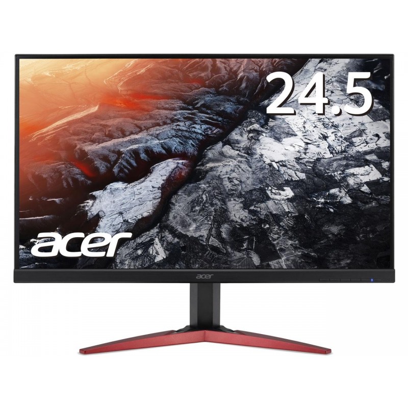 ACER Monitor 24.5" ACER KG251QFbmidpx, FHD, TN+Film, 16:9, 1920* 1080, 144Hz, LED, 1 ms, 400 cd/m2, 170/160, 100M:1/ 1000:1, ...
