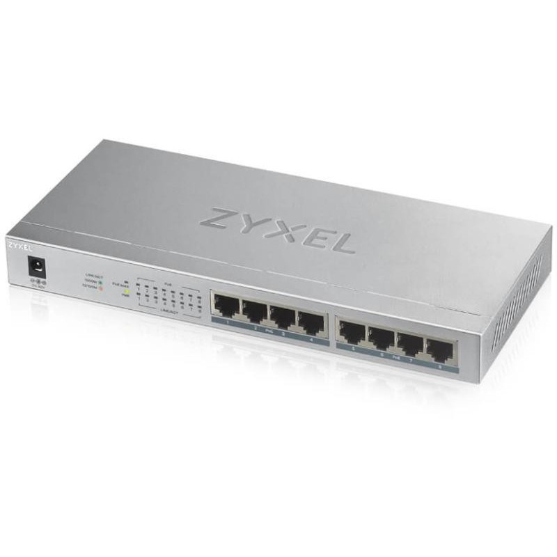 Switch ZYXEL GS1008-HP 8PORT POE DESKTOP SWITCH ZYXEL