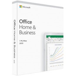 MICROSOFTOffice Home and Business 2019 English EuroZone Medialess P6